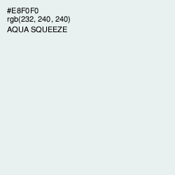 #E8F0F0 - Aqua Squeeze Color Image
